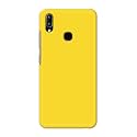 PRINTFIDAA Plain Yellow Printed Designer Hard Back Case for Vivo Y91 / Vivo Y95 Back Cover -(H8) VKM2021