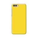 PRINTFIDAA Plain Yellow Printed Designer Hard Back Case for Honor View 10, Honor V10 Back Cover -(H8) VKM2021