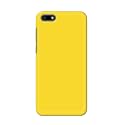 PRINTFIDAA Plain Yellow Printed Designer Hard Back Case for Huawei Y5 (2018) / Y5 Prime (2018) / Honor 7S, DRA-LX2, DUA-LX2 Back Cover -(H8) VKM2021