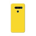 PRINTFIDAA Plain Yellow Printed Designer Hard Back Case for LG V40 ThinQ, V405QA7, V405UA, V405TAB, V405UA0 Back Cover -(H8) VKM2021