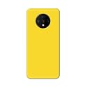 PRINTFIDAA Plain Yellow Printed Designer Hard Back Case for OnePlus 7T Back Cover -(H8) VKM2021