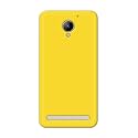 PRINTFIDAA Plain Yellow Printed Designer Hard Back Case for Lenovo C2 k10a40 Back Cover -(H8) VKM2021