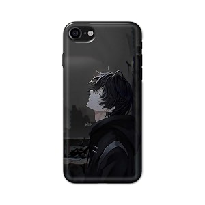 printfidaa plastic printed hard back cover case for apple iphone 7  iphone 8  iphone se 2020  se2 2020  iphone se3 2022 back cover famous anime cartoon character -112 multicolor