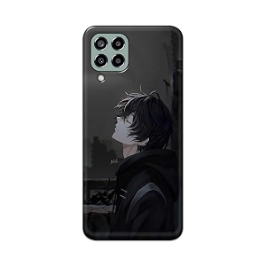 printfidaa plastic printed hard back cover case for samsung galaxy m33 5g back cover famous anime cartoon character -112 multicolor