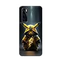 PRINTFIDAA Plastic Printed Hard Back Cover Case For Vivo V20 Se Back Cover (Cartoon Cat) -112, Multicolor