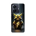 PRINTFIDAA Plastic Printed Hard Back Cover Case For Vivo Iqoo Z6 Pro 5G | Vivo T1 Pro 5G | Vivo S15E Back Cover (Cartoon Cat) -112, Multicolor
