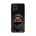 PRINTFIDAA Plastic Printed Hard Back Cover Case For Samsung Galaxy M32 4G | Samsung Galaxy M32 Prime Edition Back Cover (Animated Duck) -112, Multi