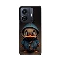 PRINTFIDAA Plastic Printed Hard Back Cover Case For Vivo Iqoo Z6 Pro 5G | Vivo T1 Pro 5G | Vivo S15E Back Cover (Animated Duck) -112, Multicolor