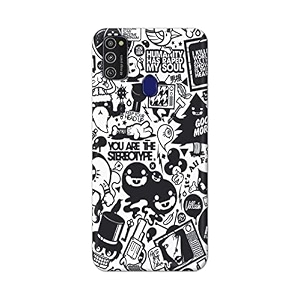 Printed Hard Back Cover Case for Samsung