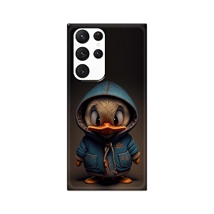 printfidaa printed hard back cover case for samsung galaxy s22 ultra 5g back cover animated duck -112