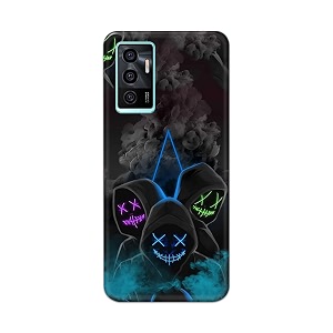 printfidaa printed hard back cover case for vivo v23e  v23e 5g  vivo y75 4g back cover mask man -112