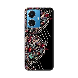 printfidaa printed hard back cover case for vivo y55 2022  vivo t1 44w  vivo iqoo z6 44w back cover famous cartoon character -112