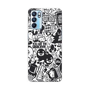 Printed Hard Back Cover Case for Oppo