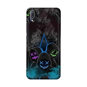 printfidaa printed hard back cover case for vivo v11 pro back cover mask man -112