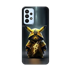 printfidaa printed hard back cover case for samsung galaxy a23 4g  a23 5g back cover cartoon cat -112