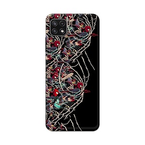printfidaa printed hard back cover case for samsung galaxy a22 5g  a22s 5g  samsung f42 5g back cover famous cartoon character -112