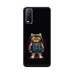 printfidaa printed hard back cover case for vivo y20  y20 2021  y20i  y20s  y20g  y20sg  y20t  y12s  y12g back cover hipster cat -112