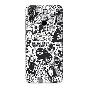 Printed Hard Back Cover Case for Huawei
