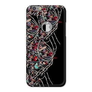 printfidaa printed hard back cover case for apple iphone 6 logo  iphone 6s logo back cover famous cartoon character -112