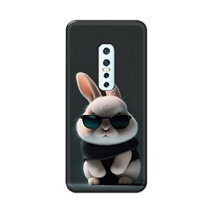 printfidaa printed hard back cover case for vivo v17 pro back cover cool baby rabbit -112