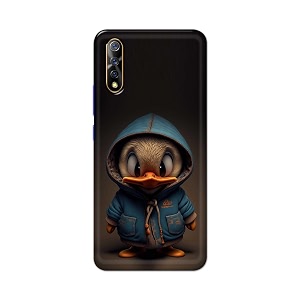 printfidaa printed hard back cover case for vivo s1  vivo z1x back cover animated duck -112