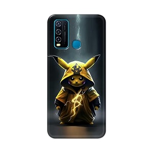 printfidaa printed hard back cover case for vivo y30  vivo y50 back cover cartoon cat -112