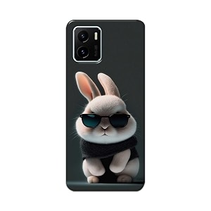 printfidaa printed hard back cover case for vivo y15s  vivo y15c  vivo y15a  vivo y01  vivo y01a back cover cool baby rabbit -112