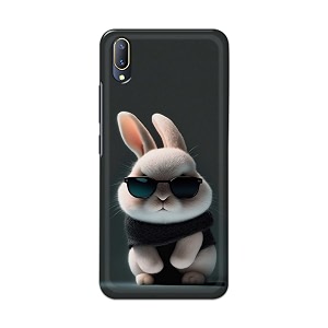 printfidaa printed hard back cover case for vivo v11 pro back cover cool baby rabbit -112