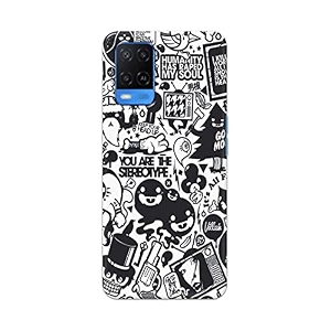 Printed Hard Back Cover Case for Oppo
