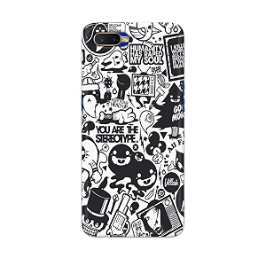 Printed Hard Back Cover Case for Oppo