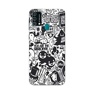 Printed Hard Back Cover Case for Samsung