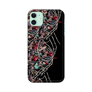 printfidaa printed hard back cover case for apple iphone 11 back cover famous cartoon character -112