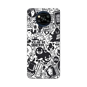 Printed Hard Back Cover Case for Mi