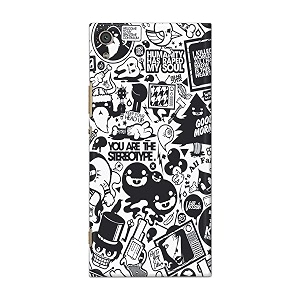 Printed Hard Back Cover Case for Sony