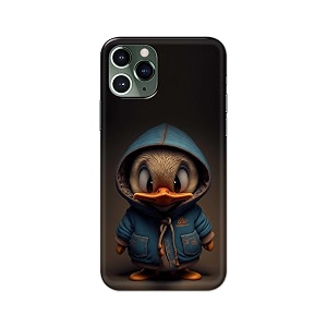 printfidaa printed hard back cover case for apple iphone 11 pro back cover animated duck -112