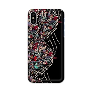 printfidaa printed hard back cover case for apple iphone x  iphone 10  iphone xs  iphone 10s back cover famous cartoon character -112