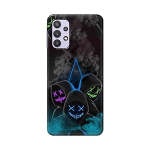 printfidaa printed hard back cover case for samsung galaxy m32 5g  samsung galaxy a32 5g back cover mask man -112