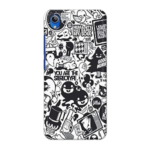 Printed Hard Back Cover Case for Vivo