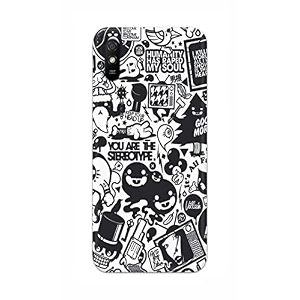 Printed Hard Back Cover Case for Mi