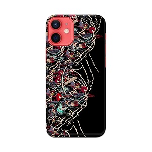 printfidaa printed hard back cover case for apple iphone 12  iphone 12 pro back cover famous cartoon character -112
