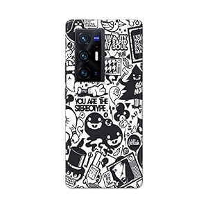 Printed Hard Back Cover Case for Vivo