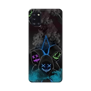 printfidaa printed hard back cover case for samsung galaxy a31 back cover mask man -112