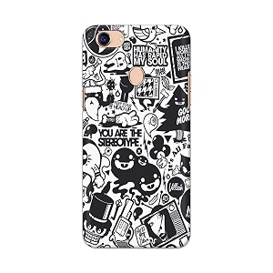 Printed Hard Back Cover Case for Oppo