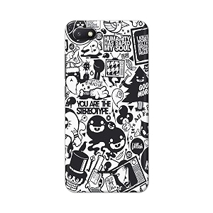Printed Hard Back Cover Case for Mi