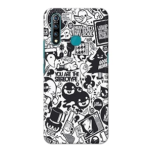 Printed Hard Back Cover Case for Vivo