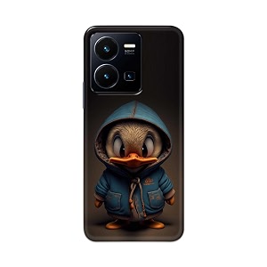 printfidaa printed hard back cover case for vivo y35 4g  vivo y22 back cover animated duck -112