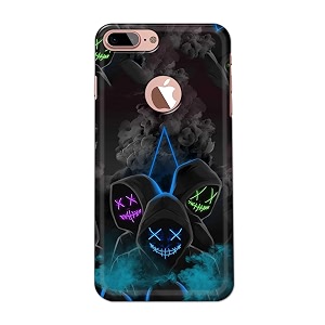 printfidaa printed hard back cover case for apple iphone 7 plus logo  iphone 8 plus logo back cover mask man -112
