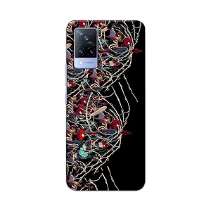 printfidaa printed hard back cover case for vivo v21 5g back cover famous cartoon character -112