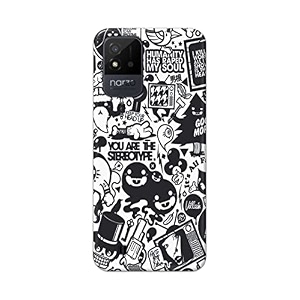 Printed Hard Back Cover Case for Realme