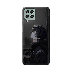 printfidaa printed hard back cover case for samsung galaxy m53 5g back cover famous anime cartoon character -112
